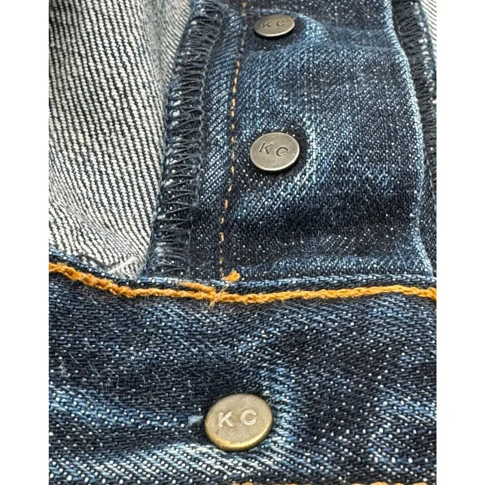 Baldwin The 77 Drop Yoke Straight Selvedge Jeans 32x30 USA Japanese Denim